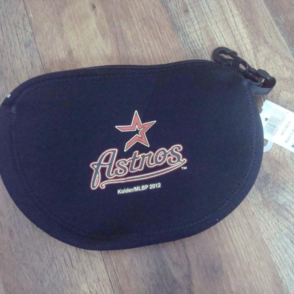 HOUSTON ASTROS 7X9 FANNYPACK BAG PURSE VINTAGE ZIPPER L4